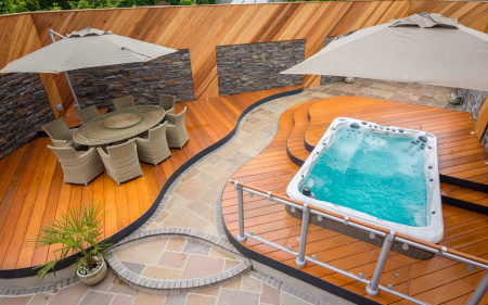 Бассейн СПА с противотоком Premium Leisure Aquatika 11