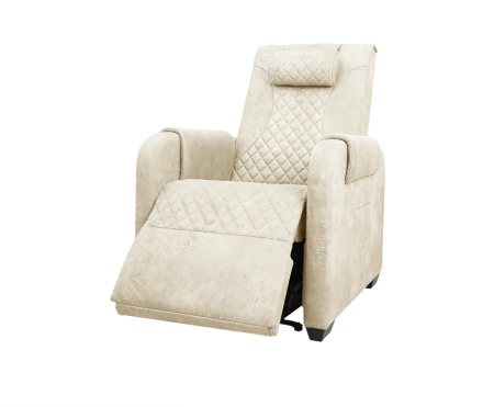 Массажное кресло реклайнер с подъемом FUJIMO LOUNGE UP F7003 ULFL Айвори (Orlando 1) Массажное кресло реклайнер с подъемом FUJIMO LOUNGE UP F7003 ULFL Айвори (Orlando 1)